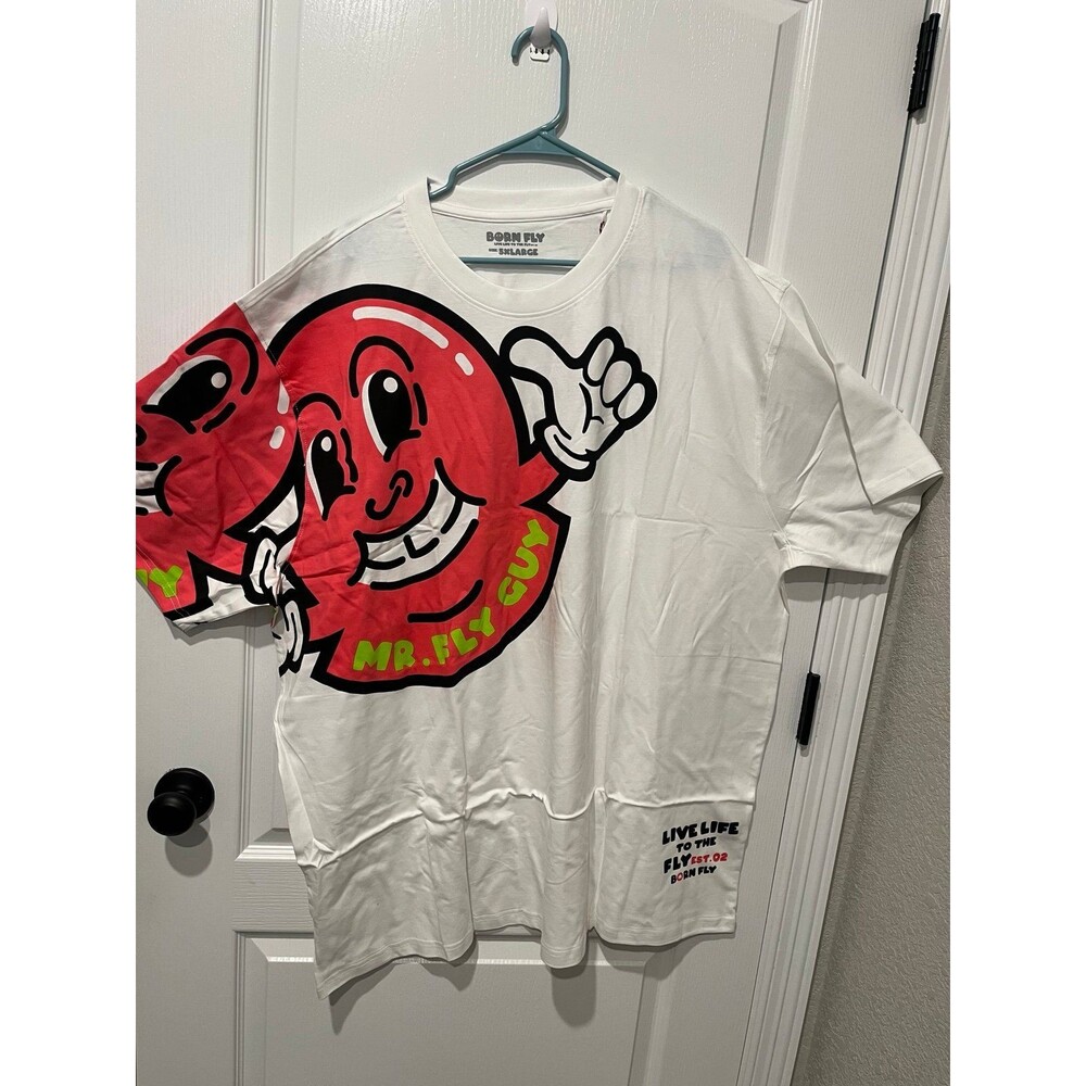 Born Fly Mr. Fly Guy Graphic Tee – Size 5XL